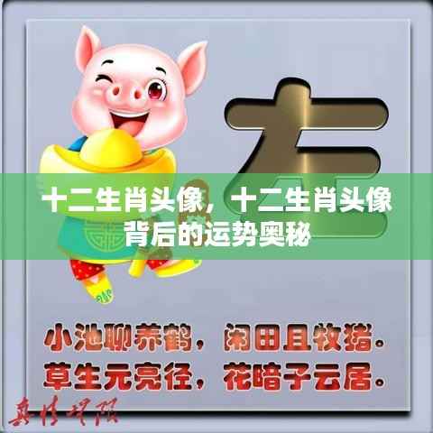 十二生肖头像背后的运势奥秘探索