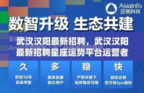 武汉汉阳最新招聘，星座运势平台运营者岗位解析与前景展望