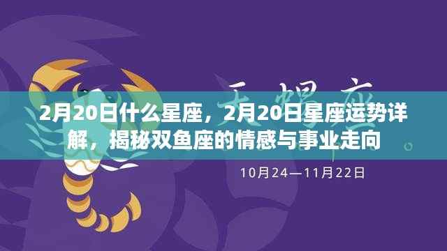 揭秘双鱼座,情感与事业走向的星座运势详解(2月20日)