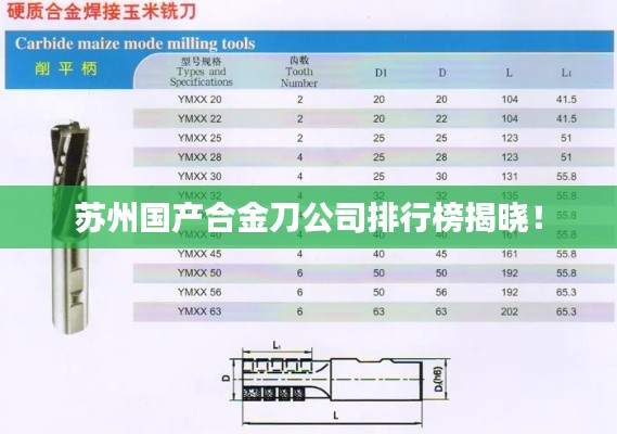 苏州国产合金刀公司排行榜揭晓！